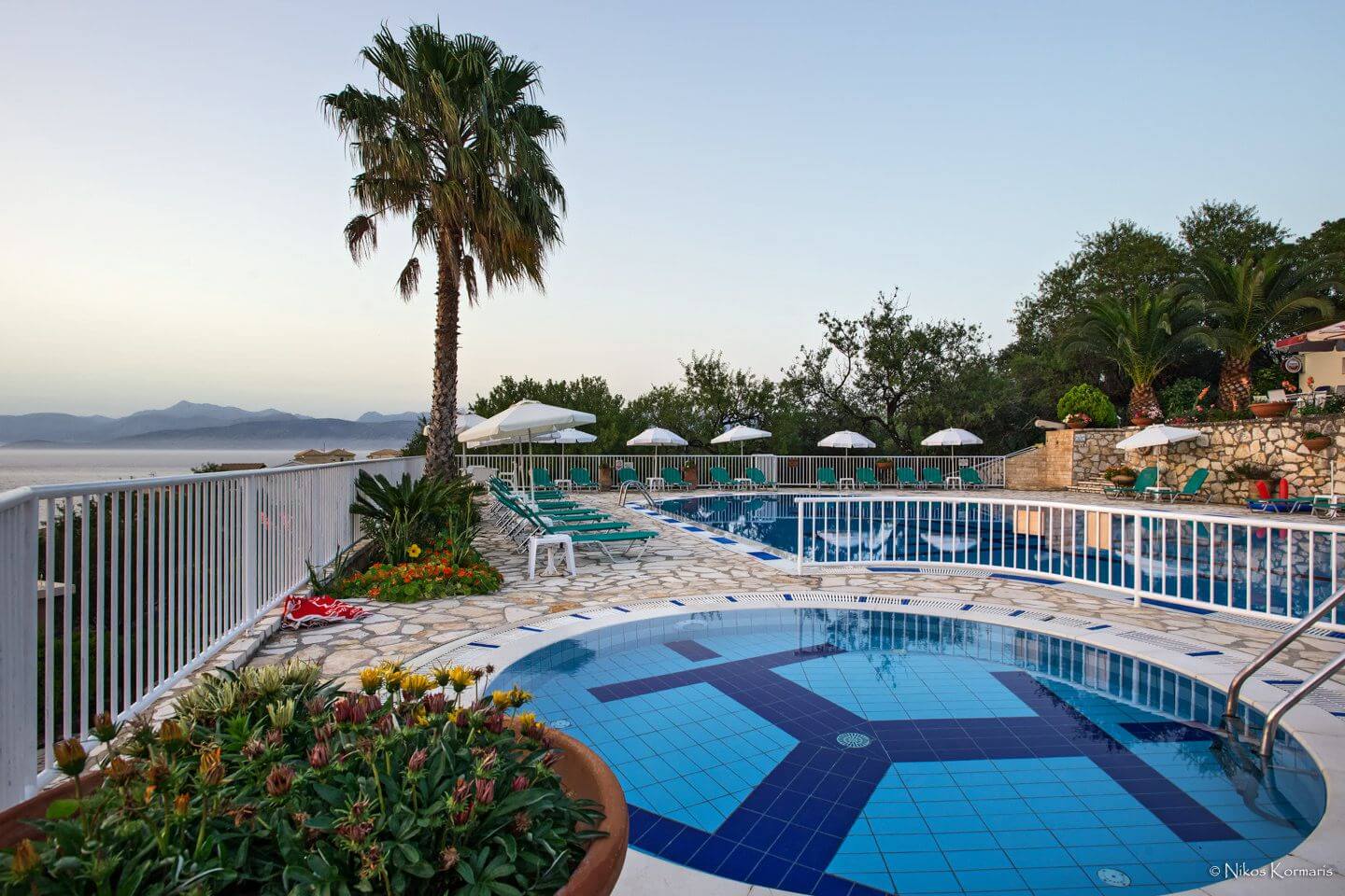 Dimas swimming pool overview