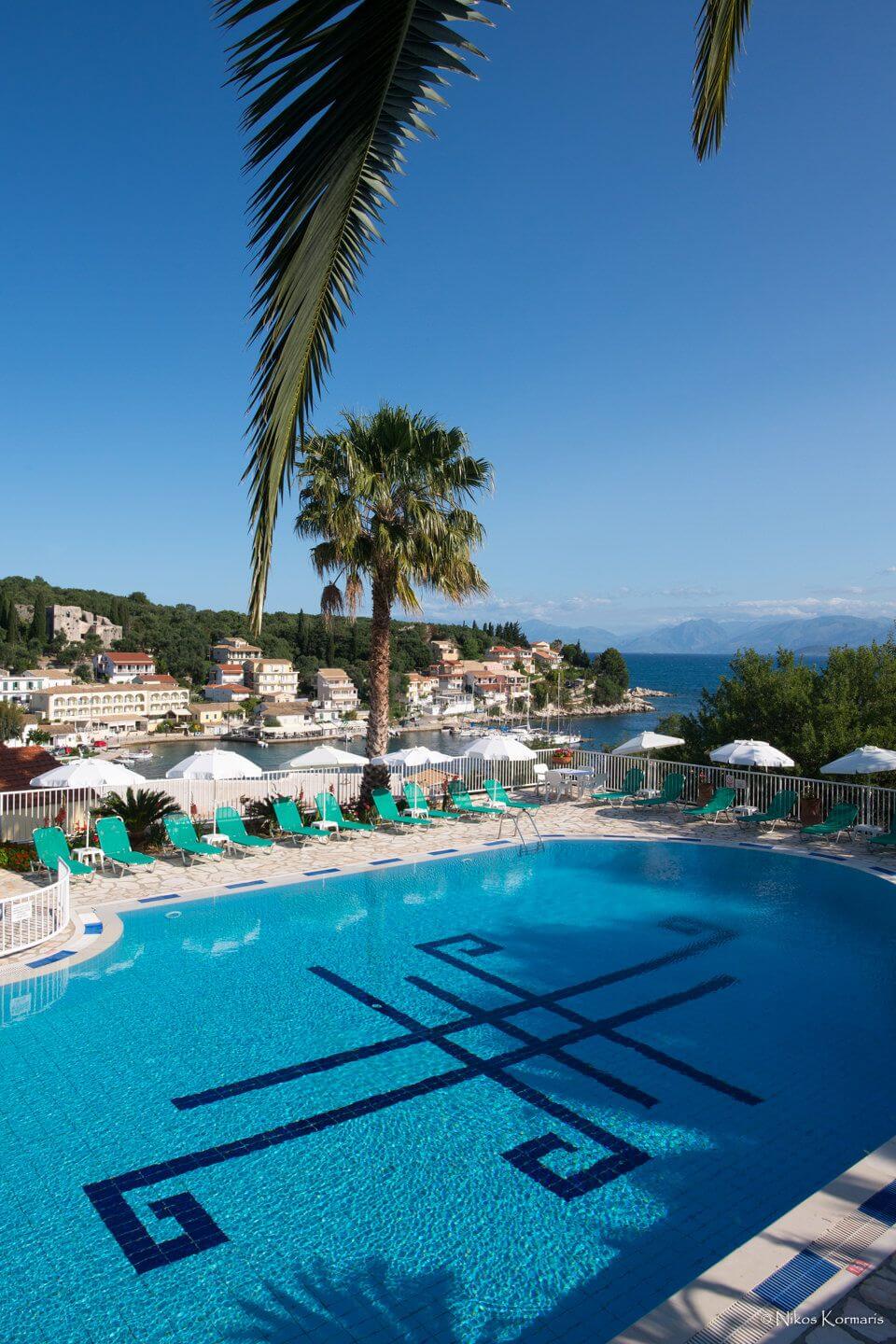 Swimming pool and deck