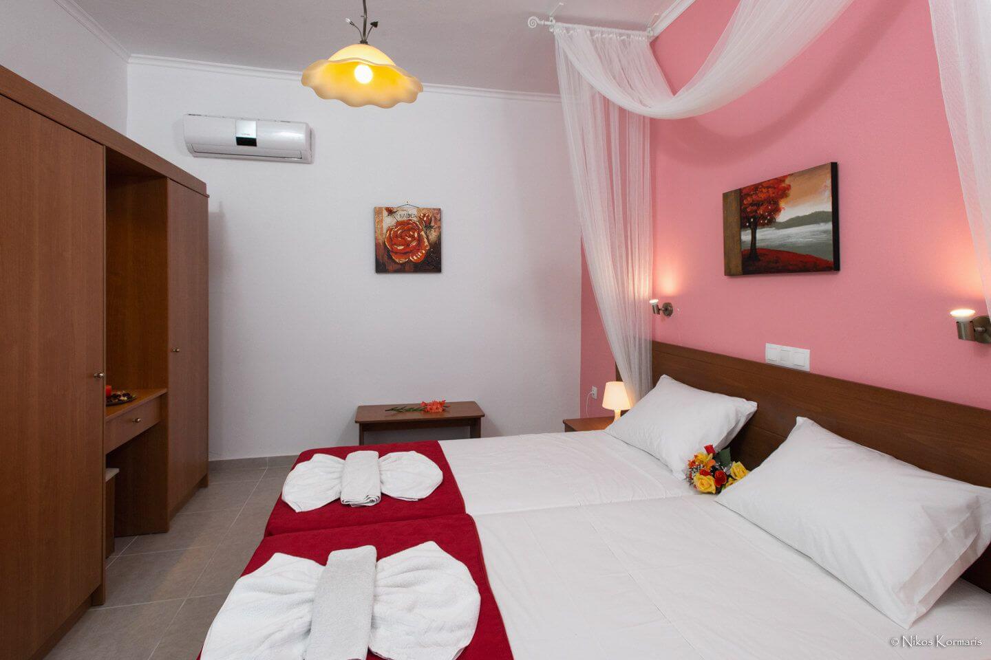 Luxury apartment bedroom